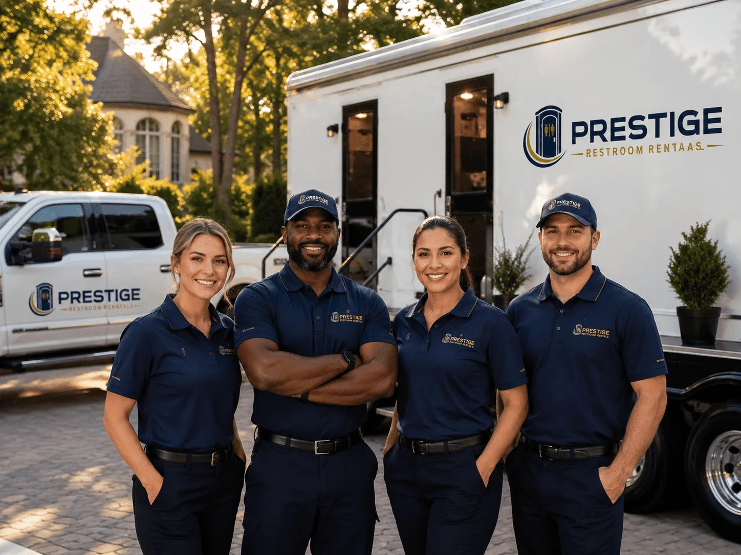 Trusted Luxury Portable Restrooms company in Douglass, TX